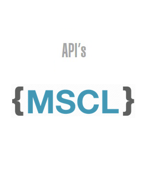 MSCL ™和其他API